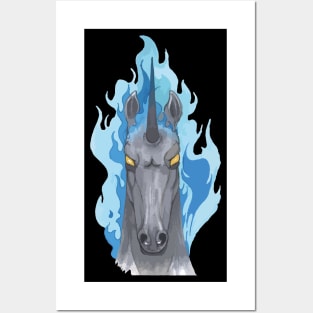 Dis evil unicorn Orcus Posters and Art